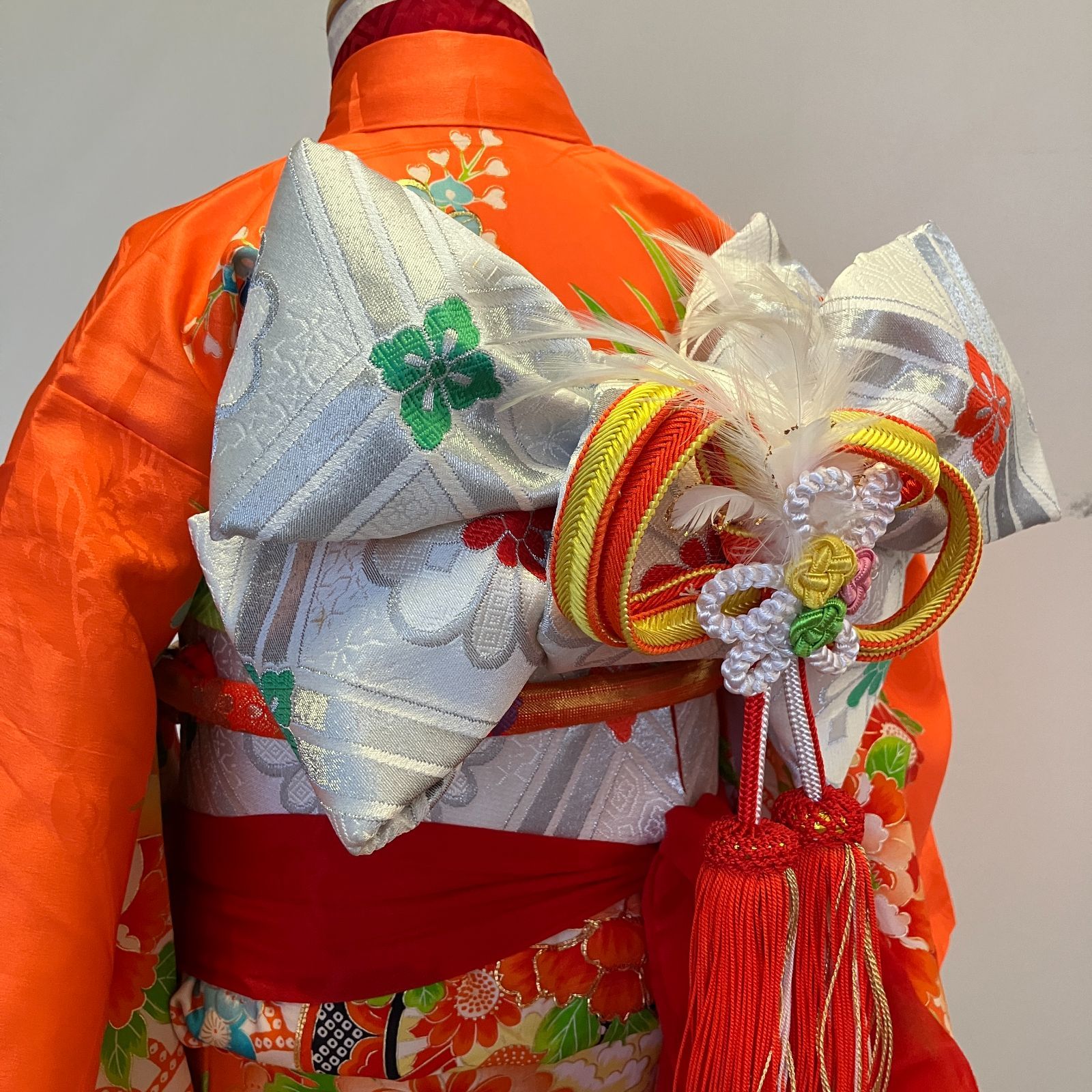 七五三 一つ身 3歳女の子着物 長襦袢 帯セット 帯揚げ 帯締め
