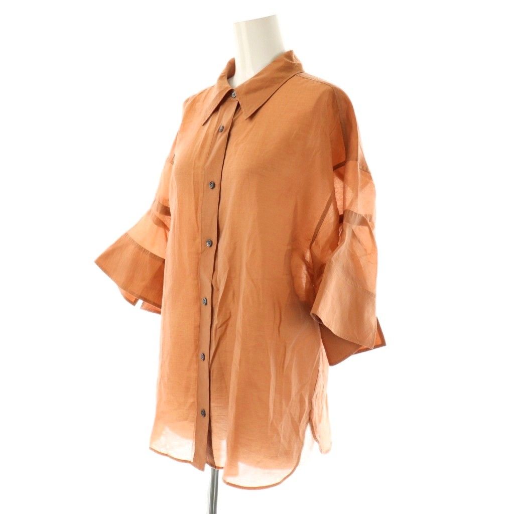 セオリーリュクス theory luxe 25SS Tori Maddox Shirt シャツ 五分袖