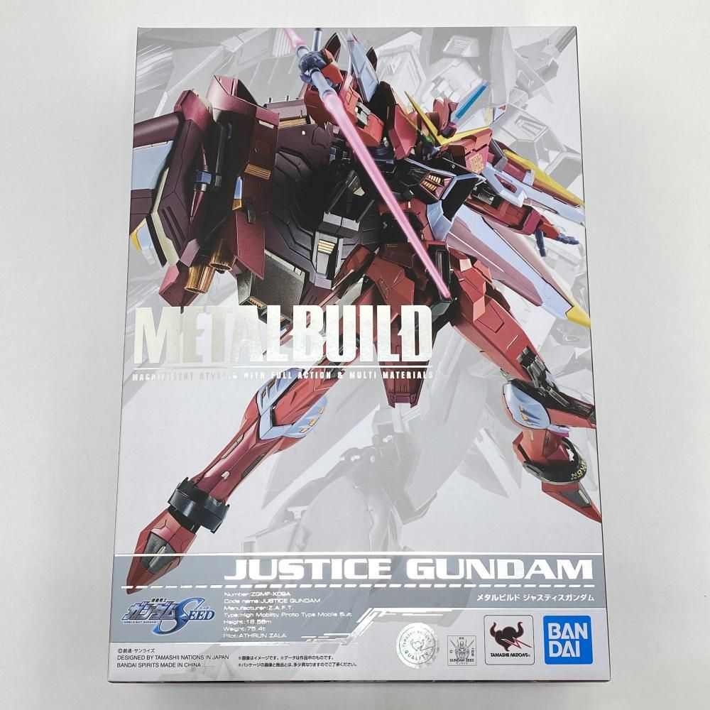 METAL BUILD 機動戦士ガンダムSEED ジャスティスガンダム 未開封品