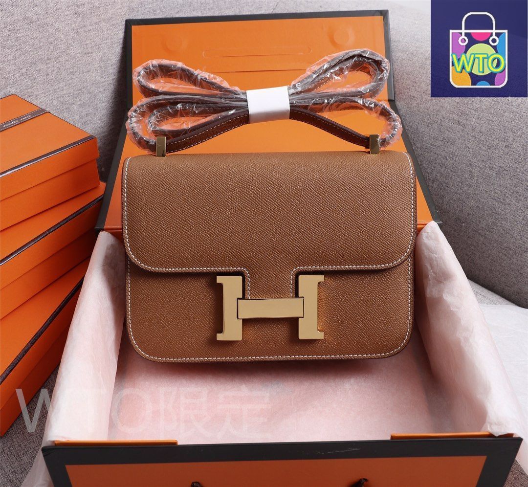 エルメス hermes レディース カーキ ゴールド バックル クロス