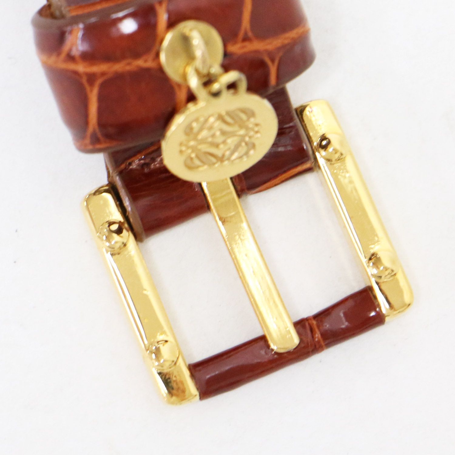 LOEWE　ロエベ　ヴィンテージ　バングル　ブレスレット　アナグラム　激レア LOEWE ロエベ ヴィンテージ バングル ブレスレット アナグラム