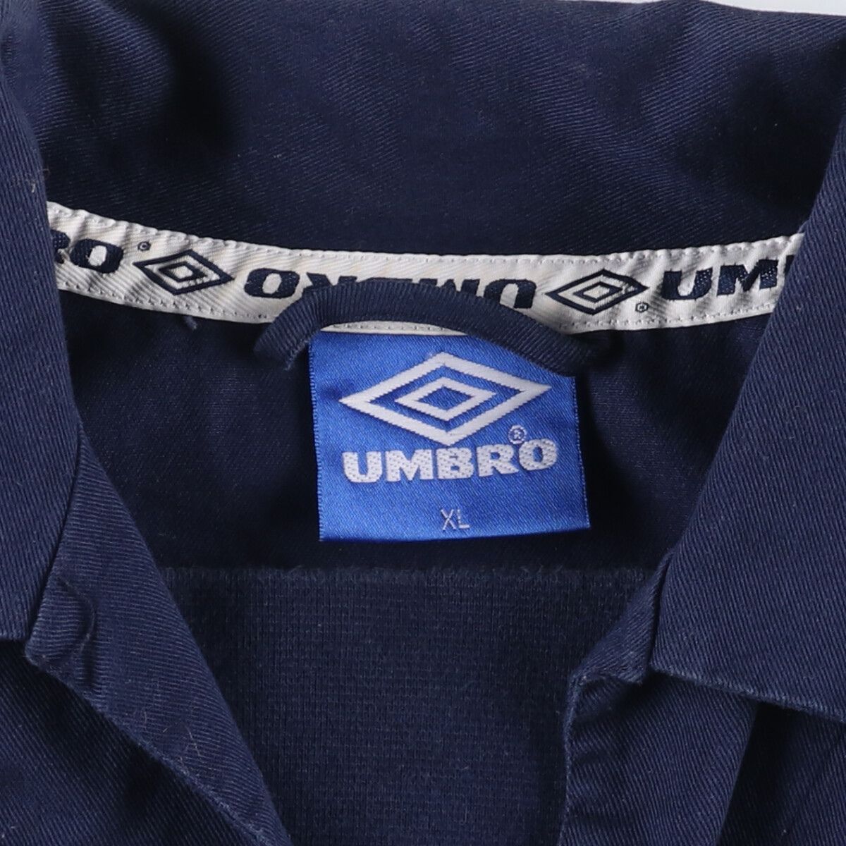 古着 90年代 アンブロ UMBRO ドリルトップ コットンプルオーバー