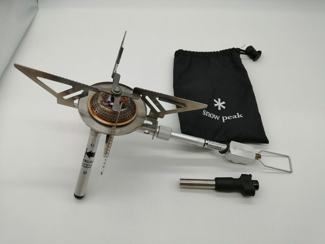SNOW PEAK ヤエンストーブ レギ SNOW PEAK Yaen Stove Legi