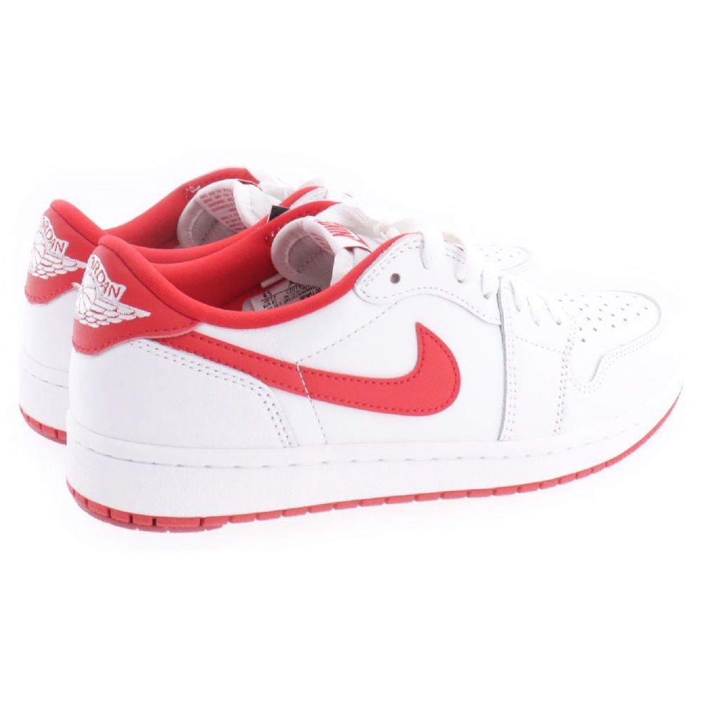 NIKE (ナイキ) AIR JORDAN 1 RETRO LOW OG White and University NIKE (ナイキ) AIR JORDAN 1 RETRO LOW OG White and University