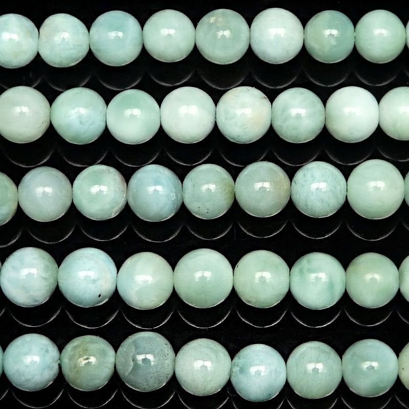 ラリマー 丸玉 4～5mm【1連販売】 / 6-10 LM4M - メルカリ