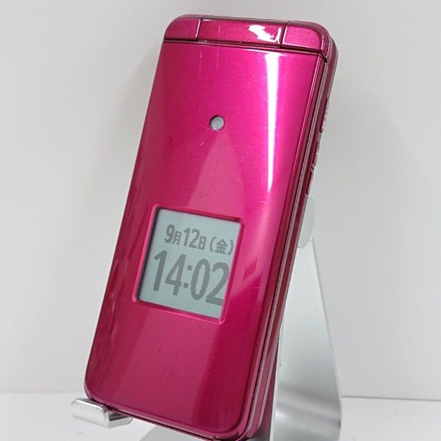 au KYF41 ピンク折りたたみ携帯電話 本体 楽天市場】【未使用品〜中古品】京セラ かんたんケータイ KYF41