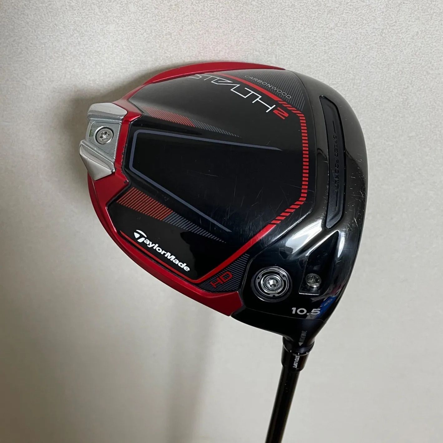 テーラーメイドステルス2HDドライバー10.5度TENSEI RED TM-50 SR 
