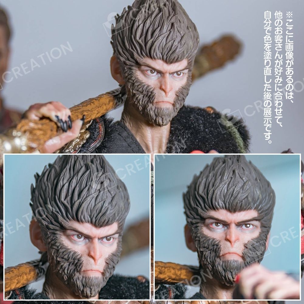 黒神話悟空 ゲームグッズ 主役 1：6 可動人形 斉天大聖 如意金箍