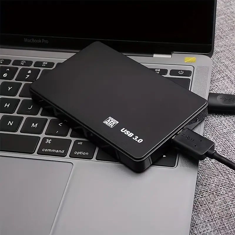 USB3.0対応 外付け 2.5インチ SSD/HDDケース SATA USB2.0/3.0対応 ブラック 外部電源不要 - メルカリ