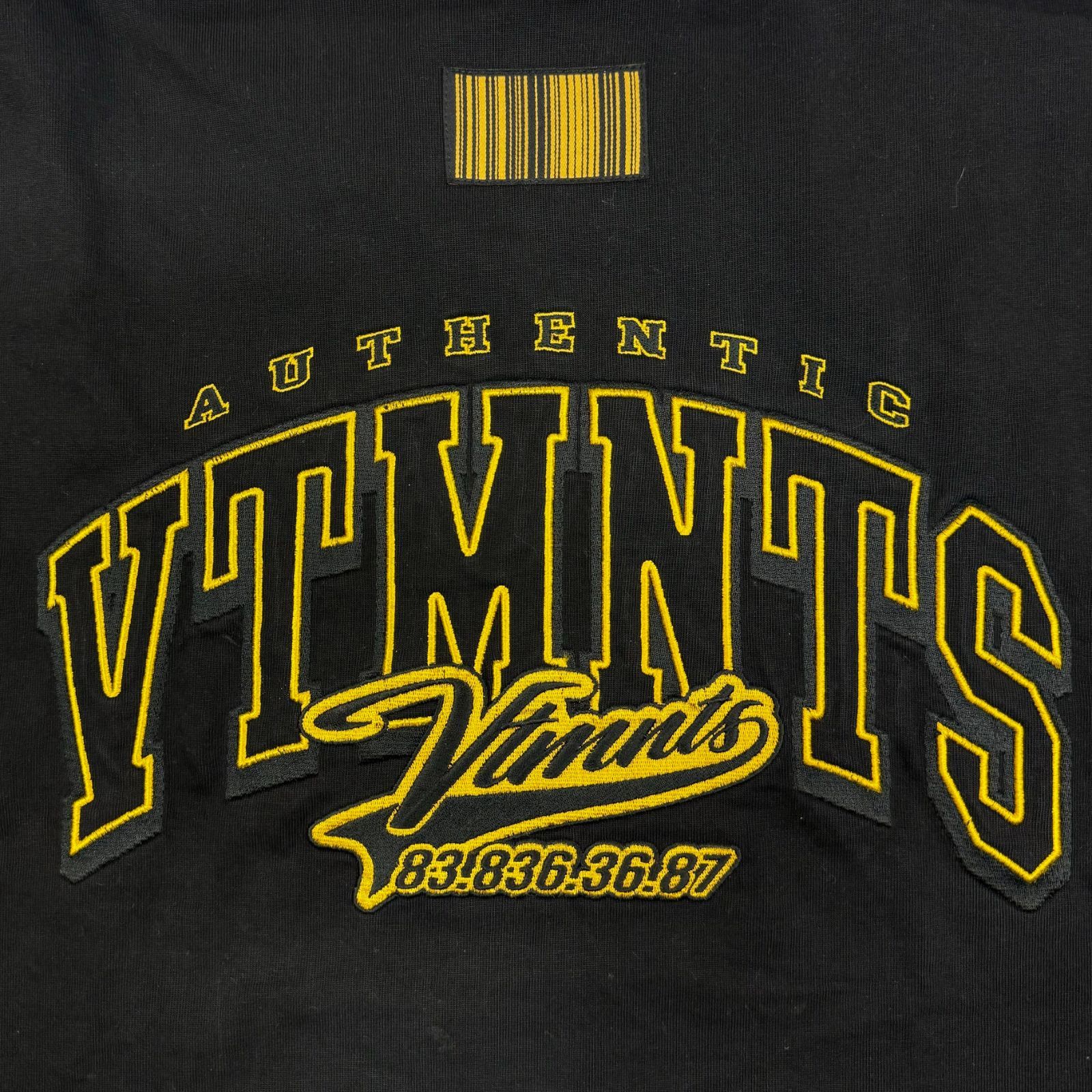 VTMNTS 22SS COLLEGE T-SHIRT カレッジロゴTシャツ VETEMENTS 