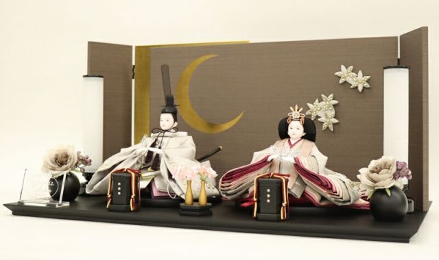 雛人形 親王平飾り Collection Crescent -クレセント- HINADOOL