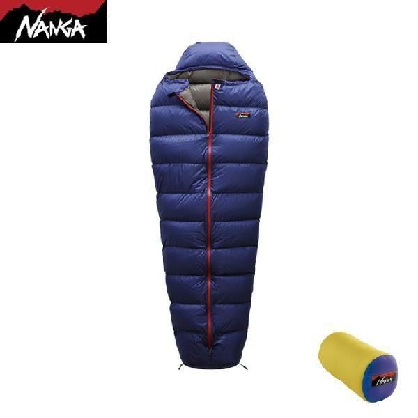 NANGA ダウンシェラフナノバック300DX ブルー 日本製収納袋付き