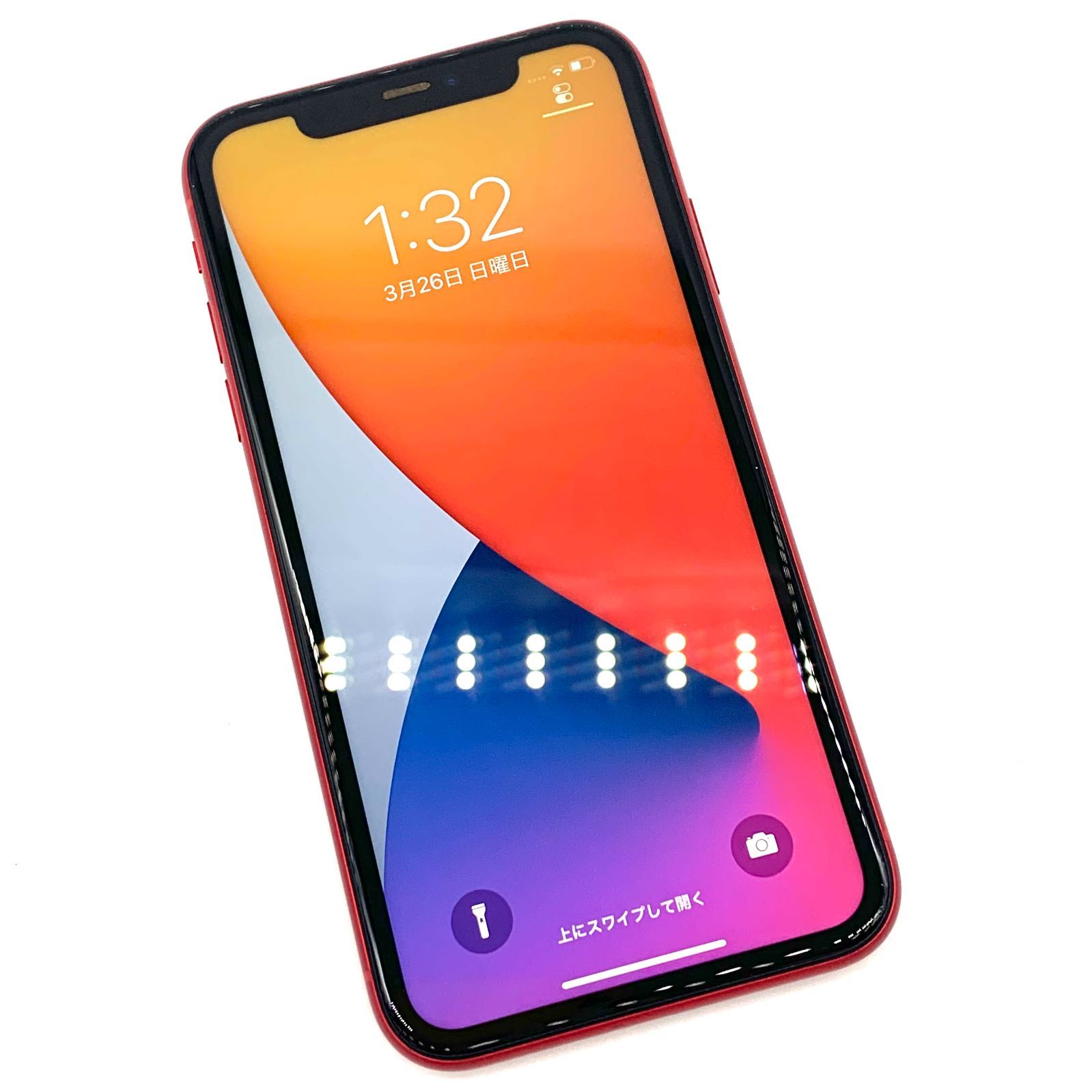 au 【SIMロックなし】MWLV2J/A iPhone 11 64GB レッド au 【公式通販】