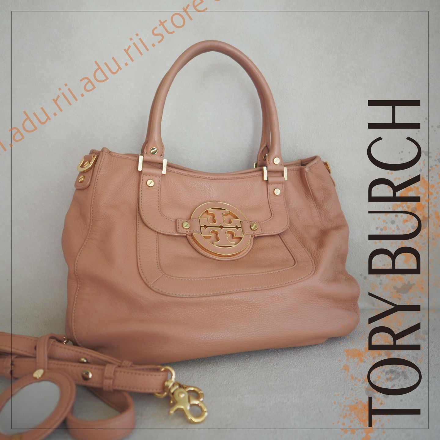 トリーバーチ TORY BURCH レザー2WAY アマンダ トートバッグ 
