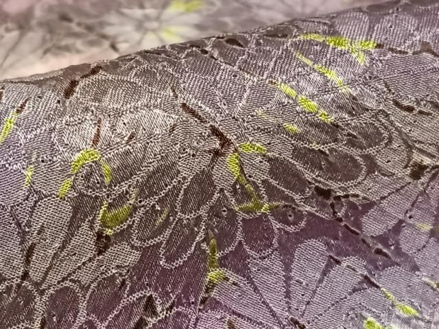 平和屋着物○名門 藤娘きぬたや・杢目絞り 振袖 菊地紋 暈し染め 正絹