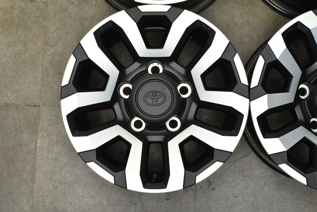 新車外し 美品】トヨタ ランドクルーザー 70 再再販 純正 16in 7J ±0