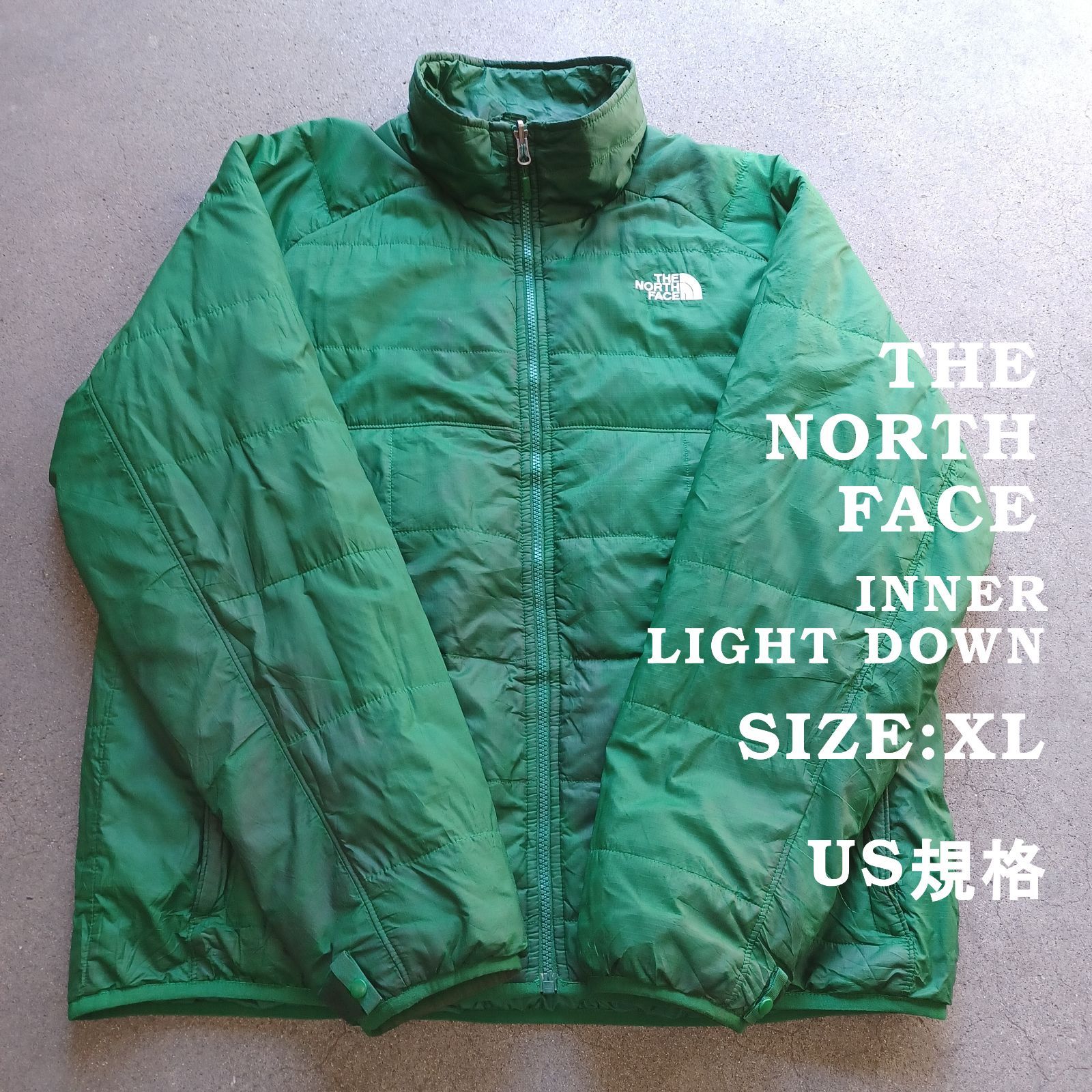 US規格】THE NORTH FACE ザノースフェイスLIGHT DOWN JACKET インナー