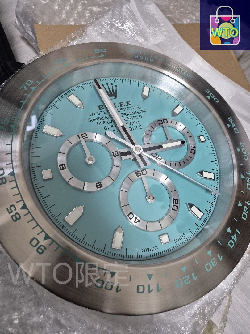 新品 ロレックス デイトナ ティファニーブルー 掛け時計-WTO輸入