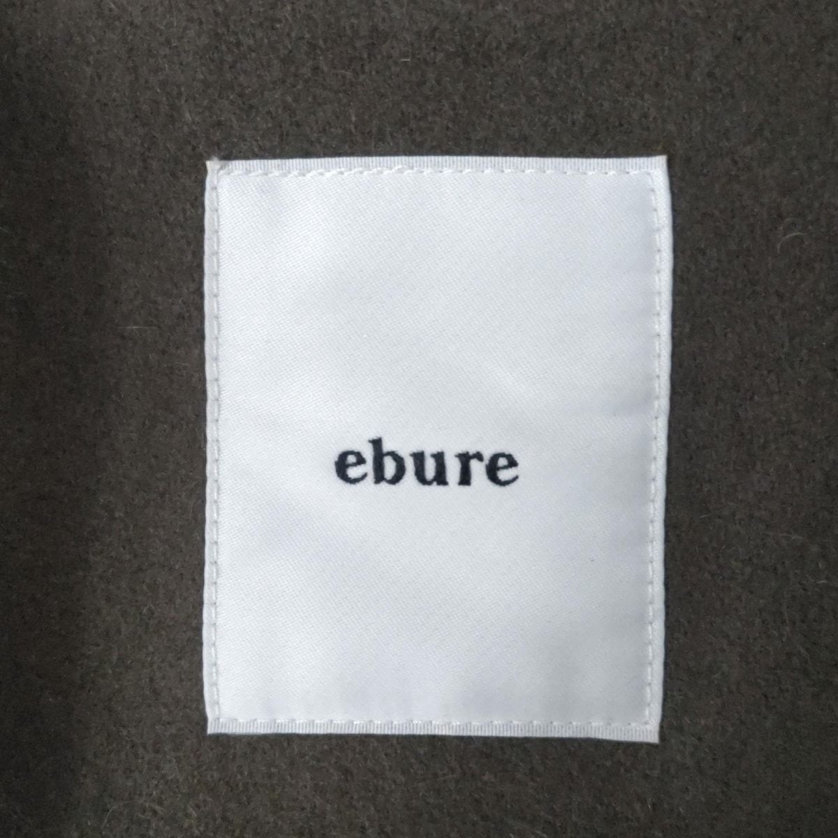 ebure(エブール) コート サイズ36 S レディース美品 - カーキブラウン