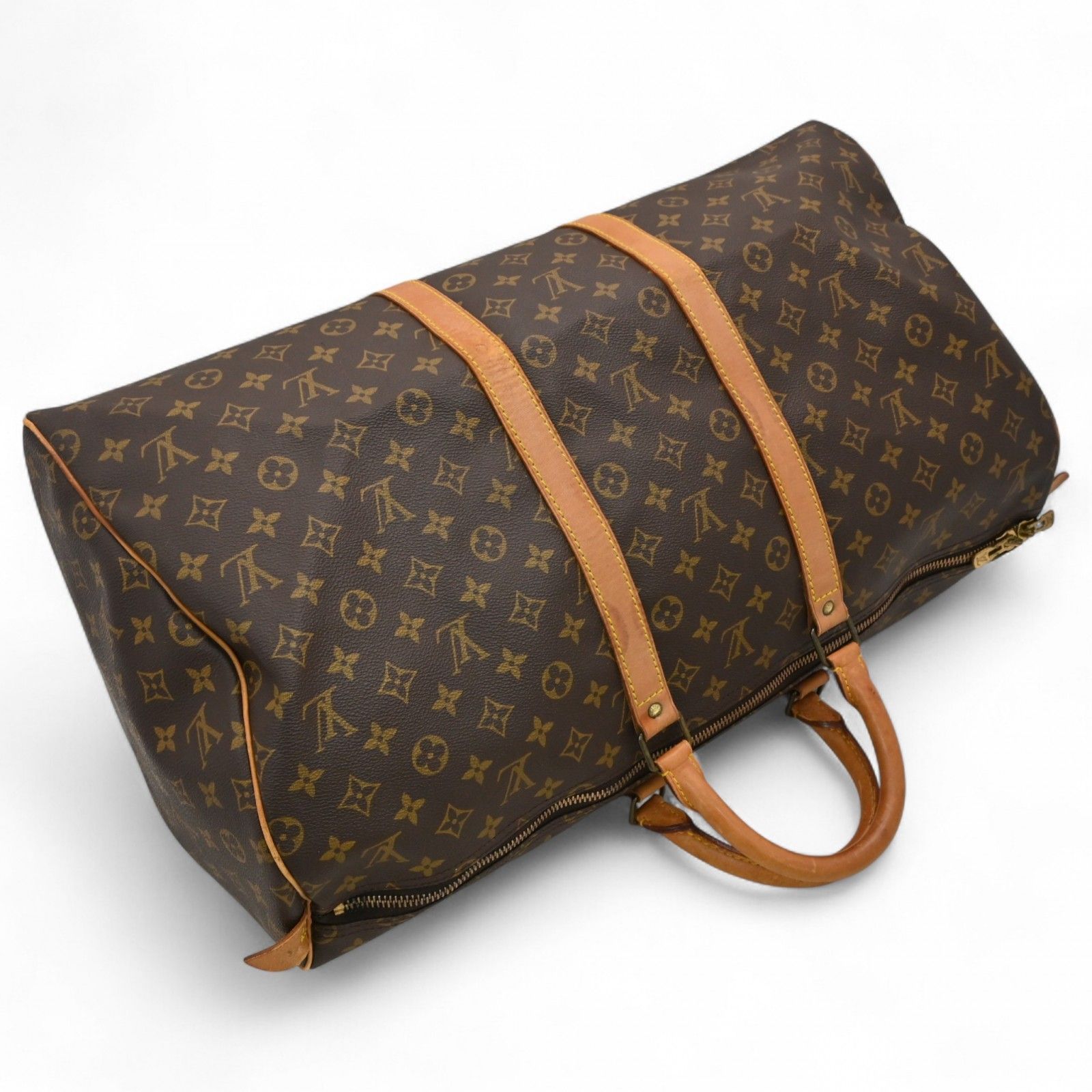 ルイヴィトン モノグラム キーポル55 ボストンバッグ Bランク