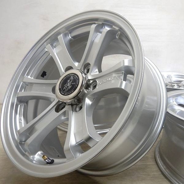 美品！Weds KEELER 17インチアルミホイール 4本！ランクル・サーフ等 中古 17インチ アルミ Weds KEELER ウェッズ キーラー 4本セット