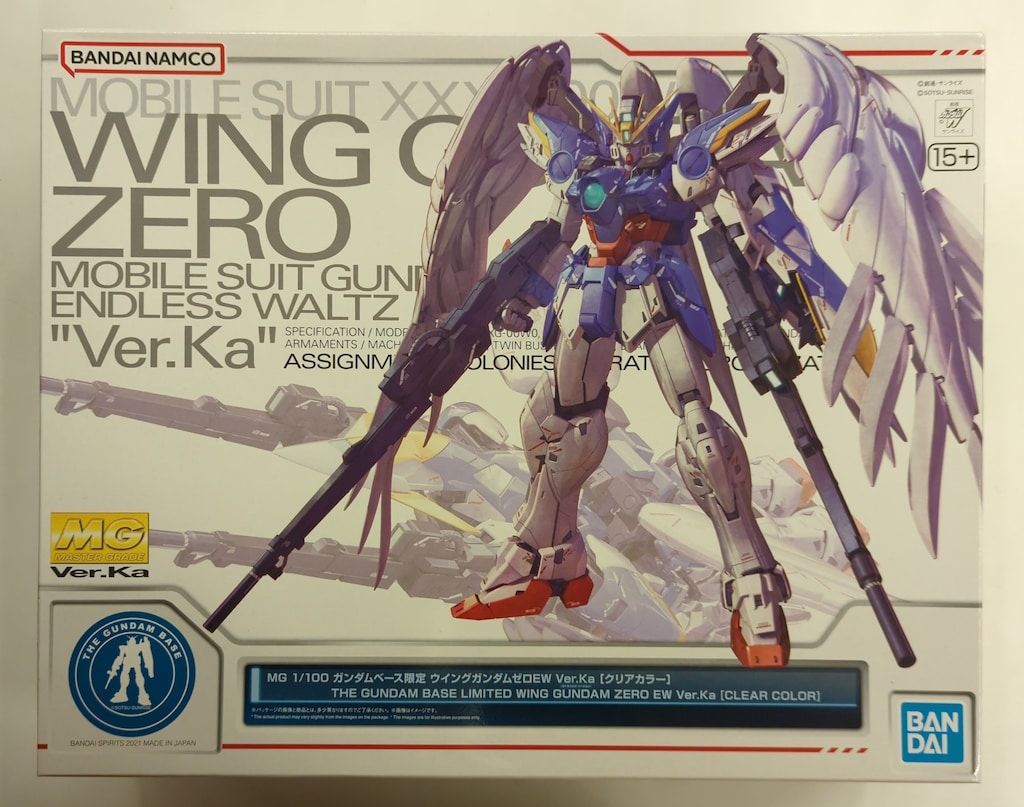 MG 1/100 ウイングガンダムゼロEW Ver.Ka [クリアカラー] MG 1/100 ガンダムベース限定 ウイングガンダムゼロEW Ver.Ka