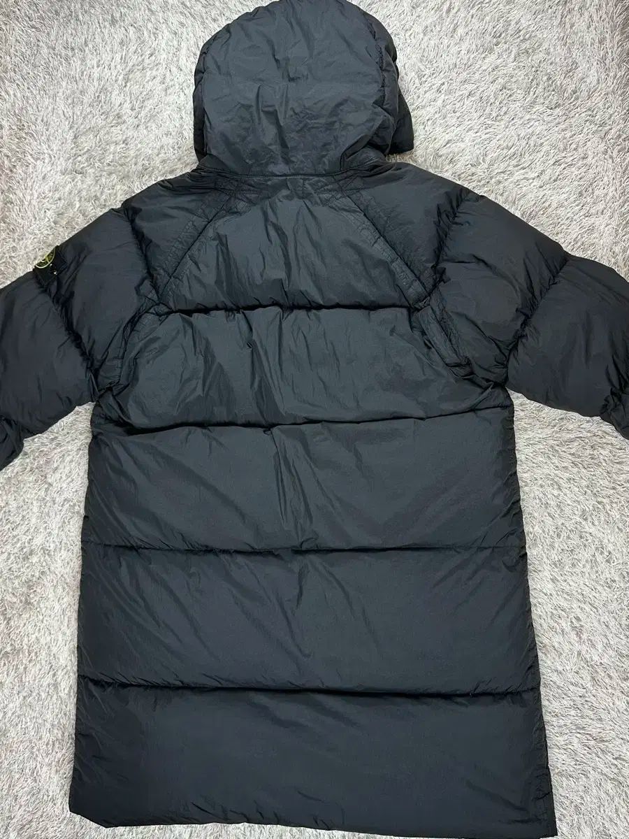 stone  クリンクルレップス　ブラック　サイズM ダウン STONE ISLAND ストーンアイランド ジャケット CRINKLE REPS R-NY