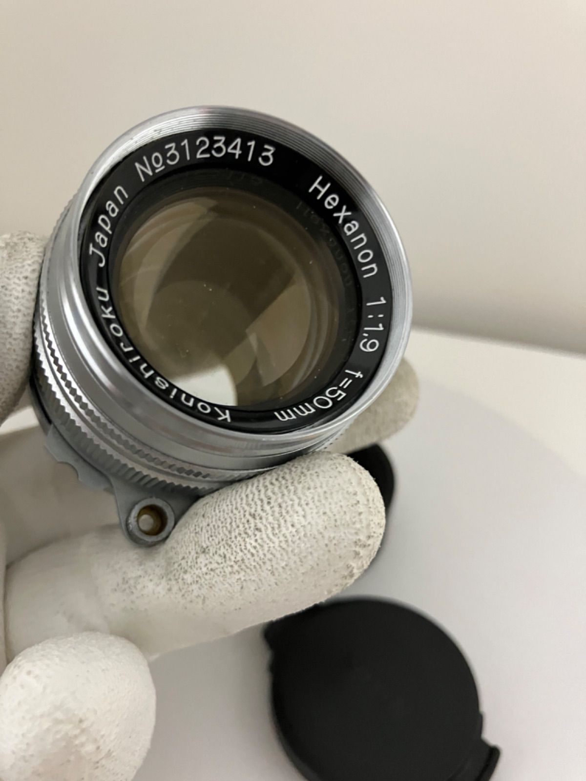 【小西六】Konishiroku Japan Hexanon 50mm F1.9 レンズ