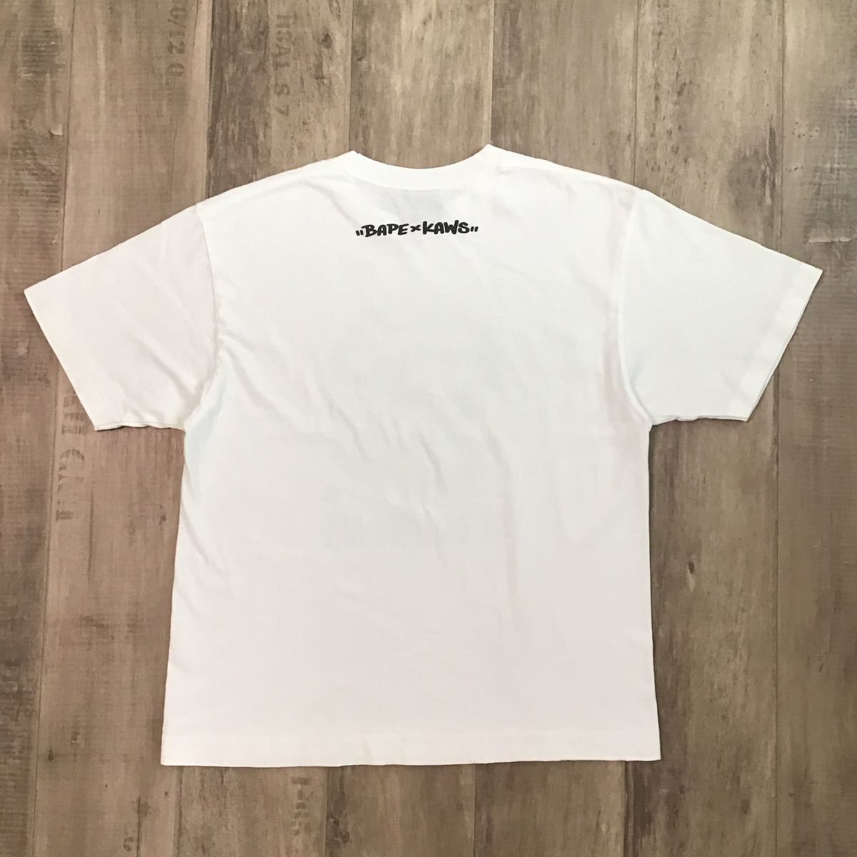 APE BAPE KAWS 渋谷　限定　CAMO 迷彩　ポロシャツ　tシャツ M ☆激レア☆ KAWS × BAPE chum Tシャツ Sサイズ a bathing ape