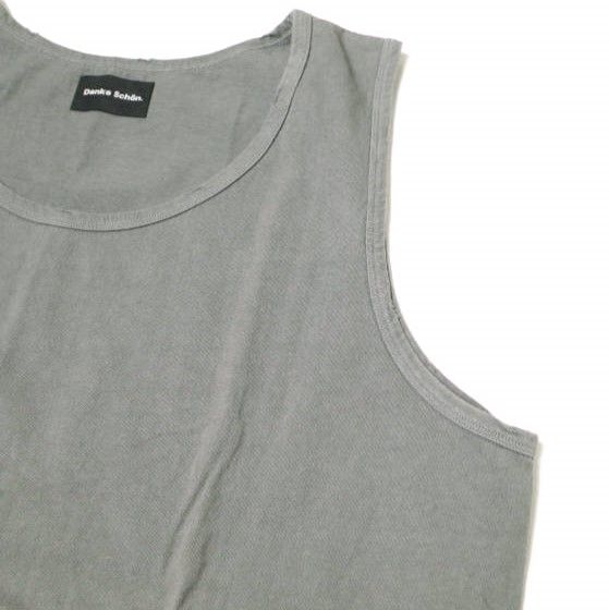 ✨未使用級✨　ダンケシェーン　カットソー　タンクトップ　ダメージ加工 Danke Schon ダンケシェーン WEB&DEPOT限定 活性染 ダメージ加工