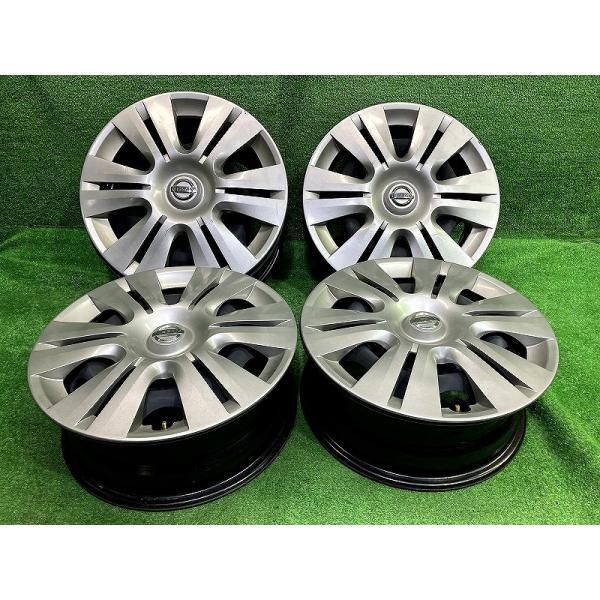 日産 NISSAN 日産純正 VWME25 キャラバン 15ｲﾝﾁ 5.5J 6穴 4本 139.7