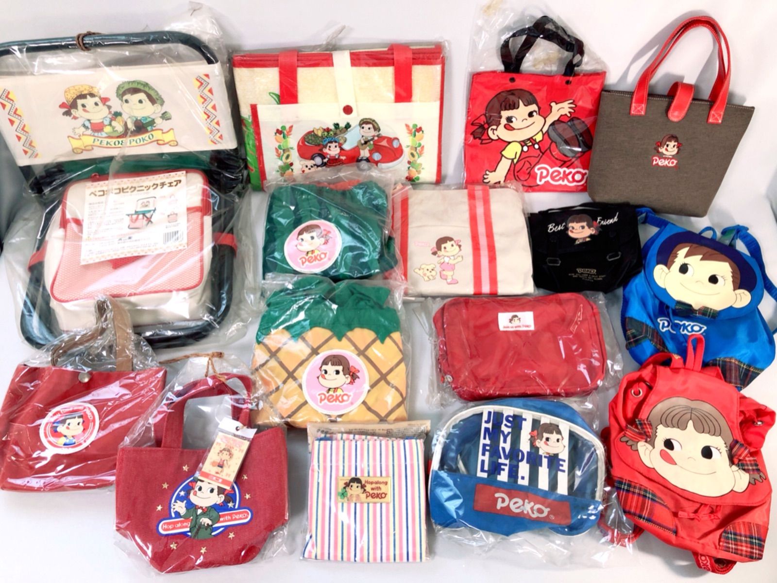 新品未使用多数 不二家 ペコちゃん グッズ まとめ 昭和レトロ 可愛い