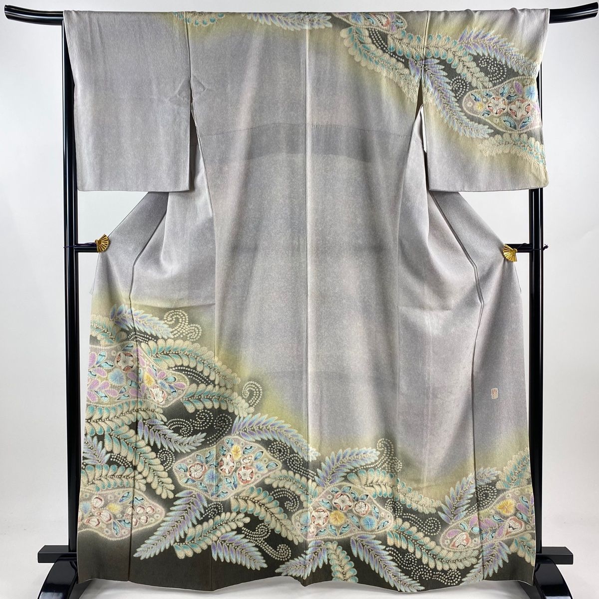 J47新品　やまと誂え　正絹単衣長襦袢　辻ヶ花模様　パープル　居敷当て＆半衿付き 長襦袢 / 着物インナー - 商品一覧 | やまとオンラインストア