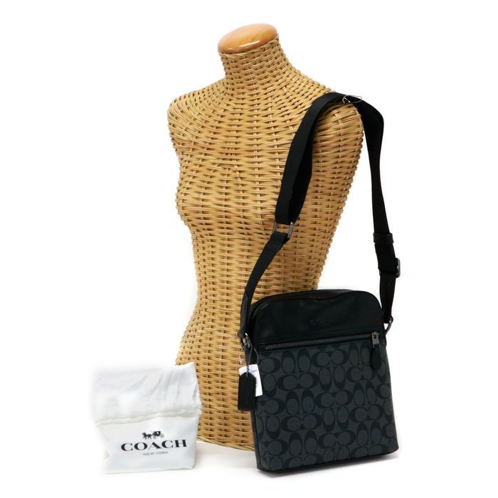 コーチ／COACH コーチ メンズバッグ F73336 ブラック ショルダーバッグ