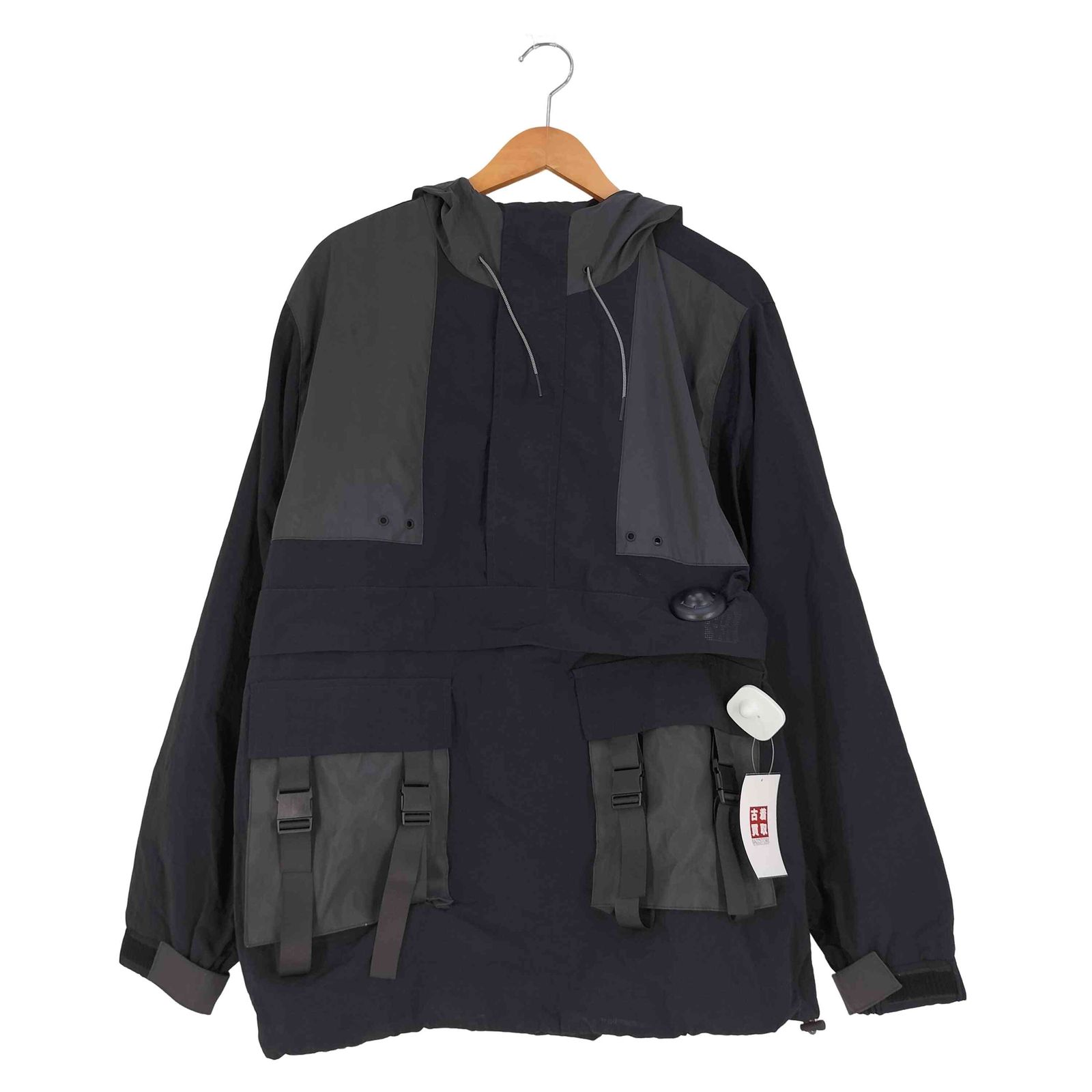 ザラ ZARA dnwr ナイロン アノラックパーカー ジャケット メンズ