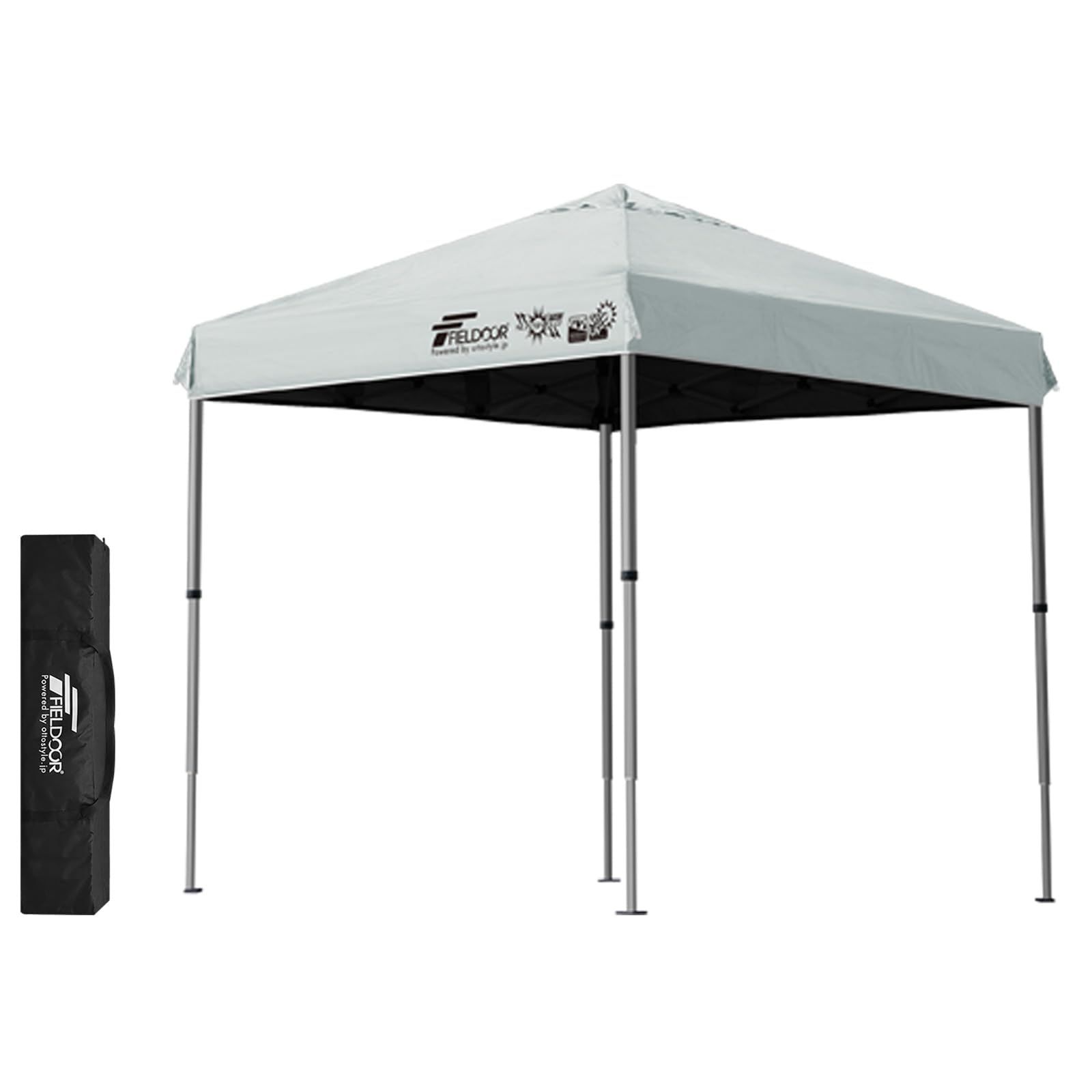 FIELDOOR 軽量アルミタープテント G03 別売り パーツが豊富 高耐水加工＆シルバーUVカットコーティング 紫外線カット 遮熱