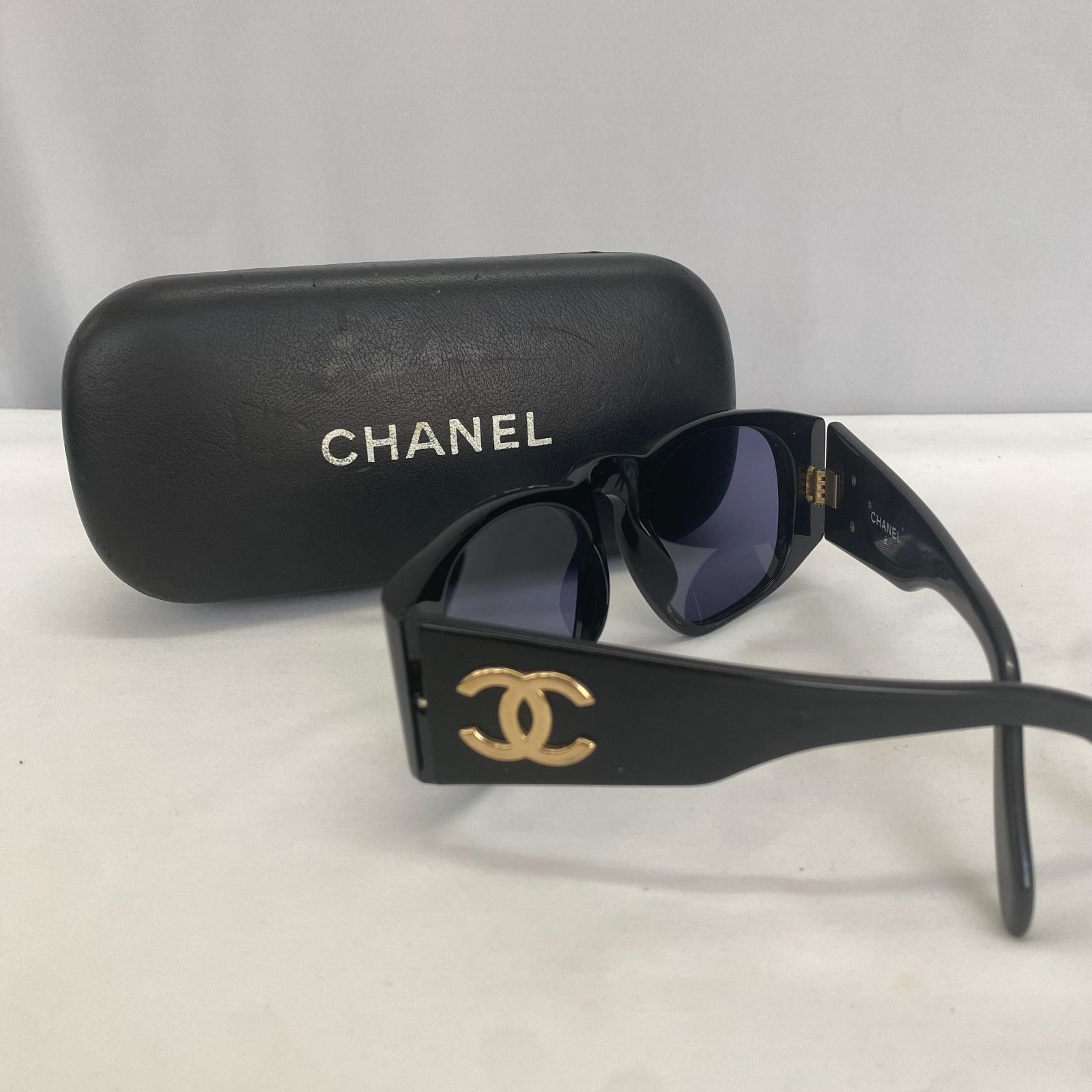 CHANEL シャネル サングラス ココマーク ゴールド金具 ヴィンテージ 