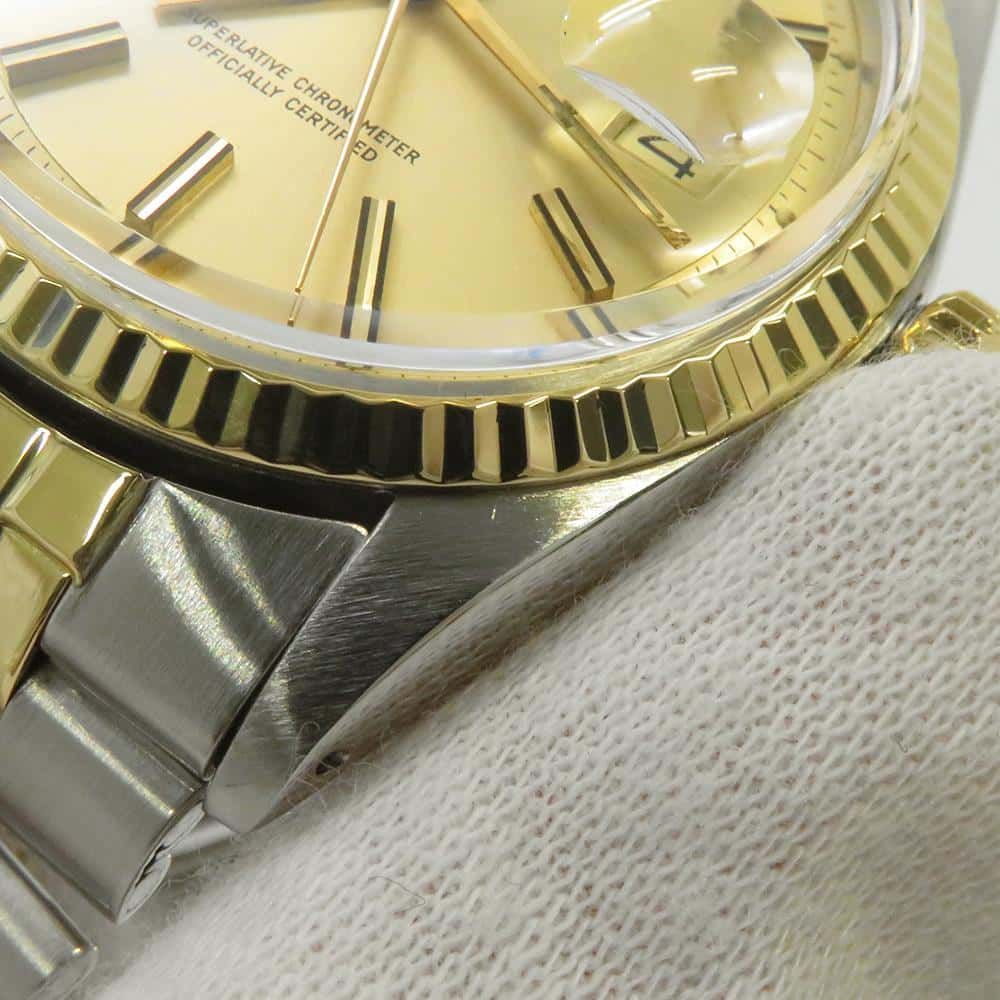 ロレックス デイトジャスト 36番 1601 ROLEX 腕時計 シャンパン文字盤
