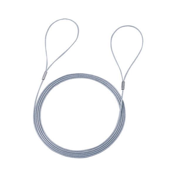 (まとめ)サンワサプライ eセキュリティ(ワイヤー、1.5m・1.6mm) SL