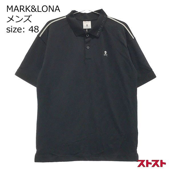 MARK&LONA マークアンドロナ 2022年モデル 半袖ポロシャツ スカル 48