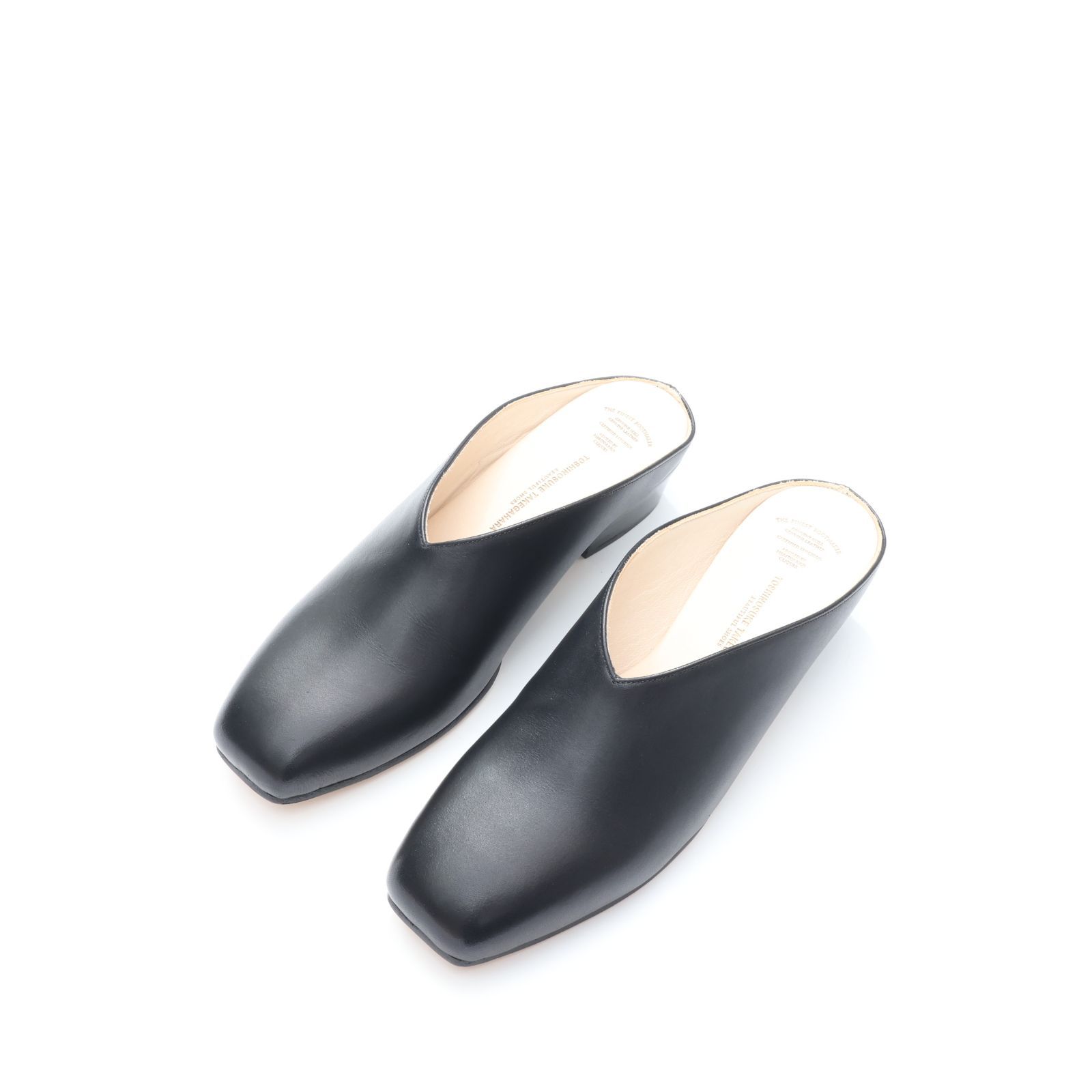 ５月中旬～下旬発送予定 BEAUTIFUL SHOES ビューティフルシューズ SQUARE SHALLOW LEATHER SOLE スクエアシャロー レザー 革 サンダル