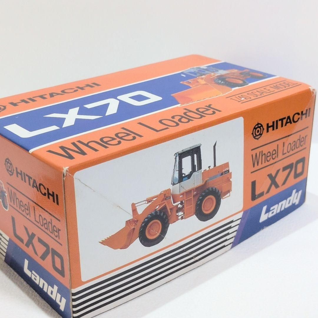 HITACHI 重機 1/40 LX70 ホイールローダー 日立建機 模型 - メルカリ