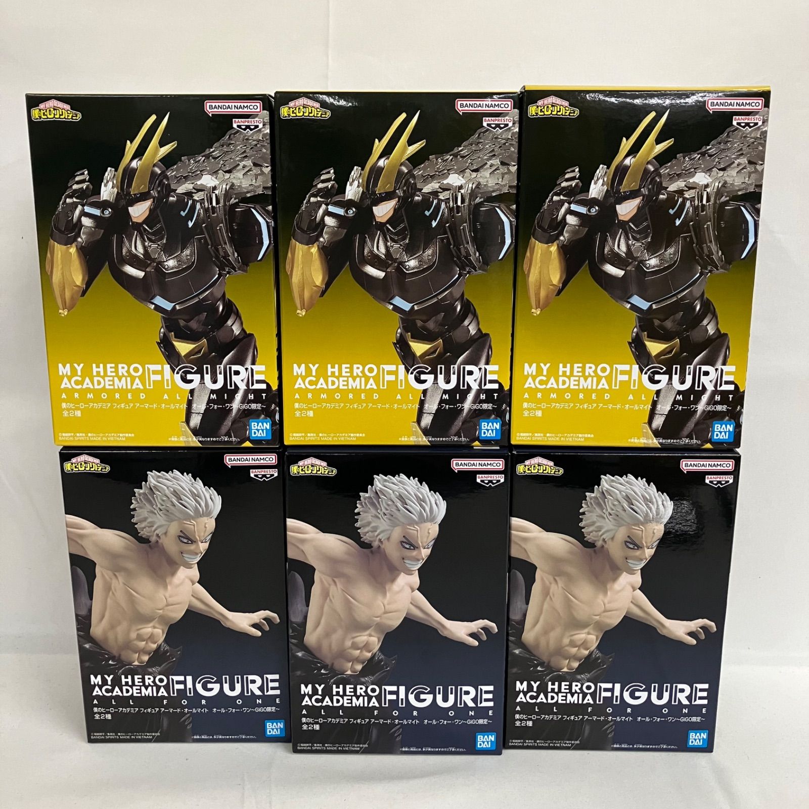 未開封 ヒロアカ アーマードオールマイト オールフォーワン GiGO限定