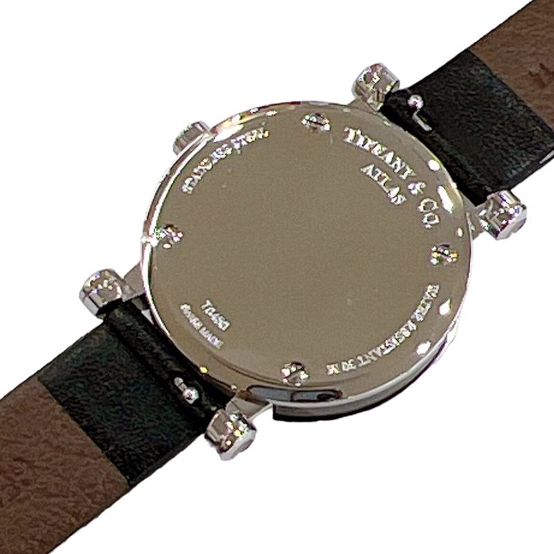 ティファニー TIFFANY＆CO アトラス Z1301.11.11A10A71A ブラック SS クオーツ レディース 腕時計