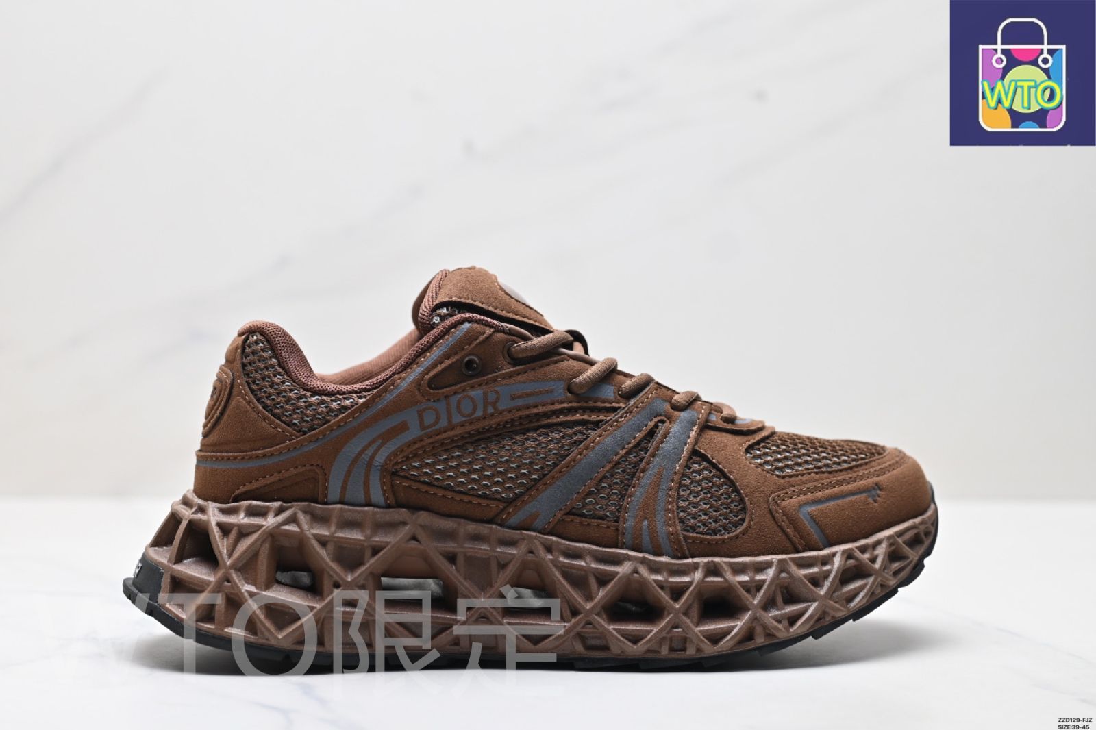 Dior ディオール ディオール B35 丸首 レース ロートップ レジャー シューズ -WTO輸入1