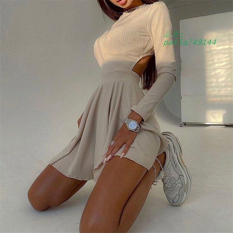 長袖ワンピース韓国レディ pai5a749144