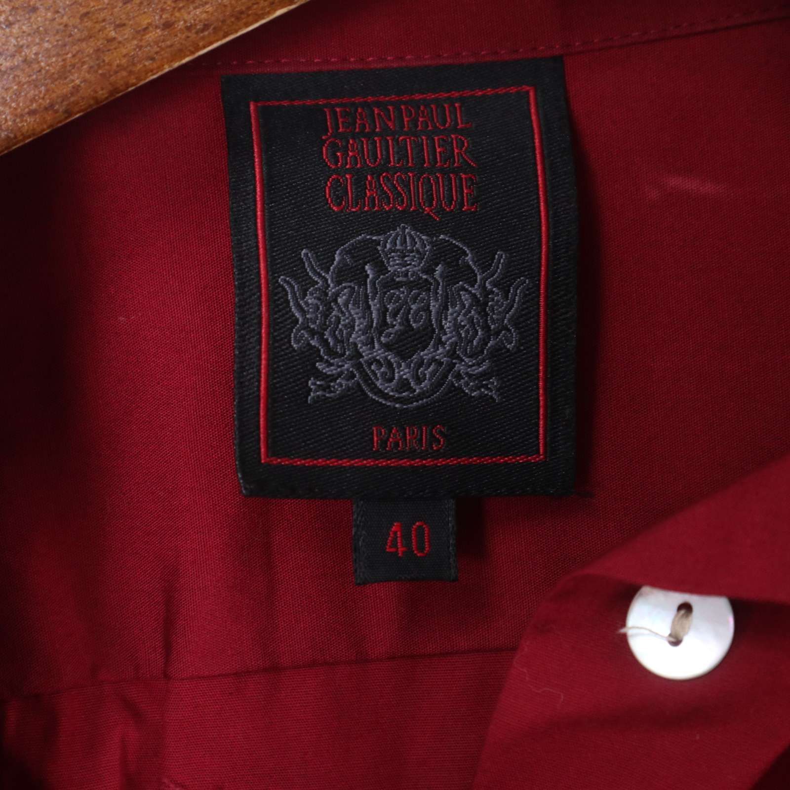 JEAN PAUL GAULTIER CLASSIQUE ジャンポール ゴルチエ 通年 襟バックル 