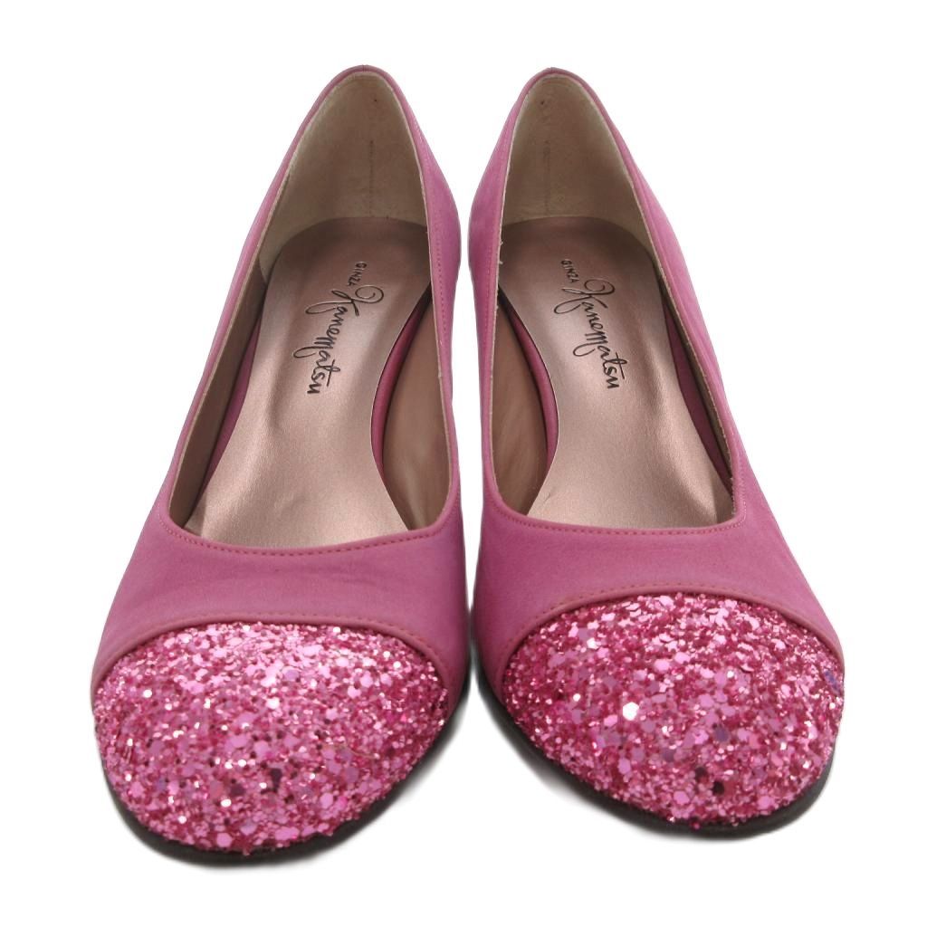 銀座かねまつ　kanematsu タッセル　パンプス　ピンク　春　22.5 SHOES CONCIERGE｜【WEB LIMITED】お出かけの多い春本番に履き