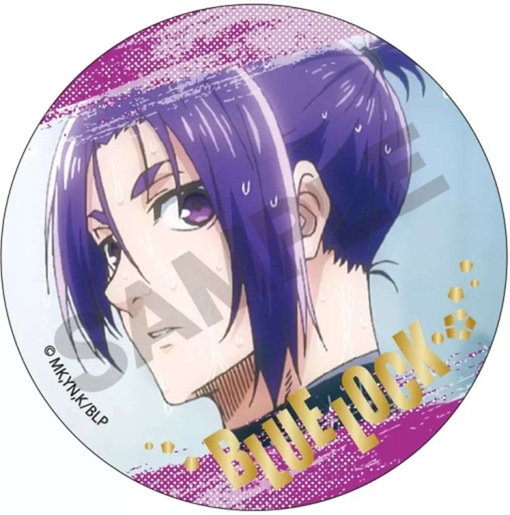 中古】バッジ・ビンズ 御影玲王 「ブルーロック トレーディング箔押し