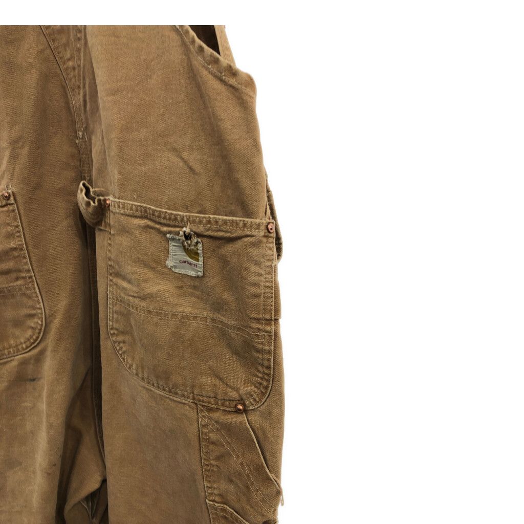 80ｓ　古着　USA製　カーハート　100周年　ダブルニー　オーバーオール 80's Carhartt ダブルニー！ ダックオーバーオール USA製 240720